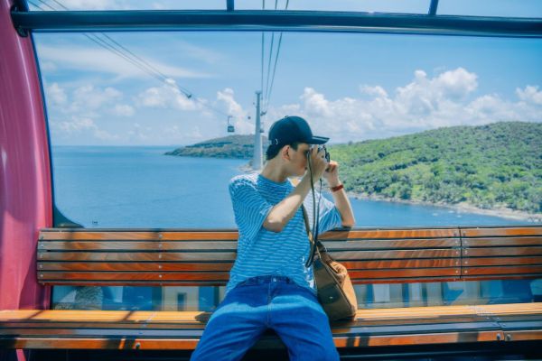 Day 02: GROUP TOUR - Cable Car + Aquatopia Water Park & 4 Islands Trip By Speed Boat