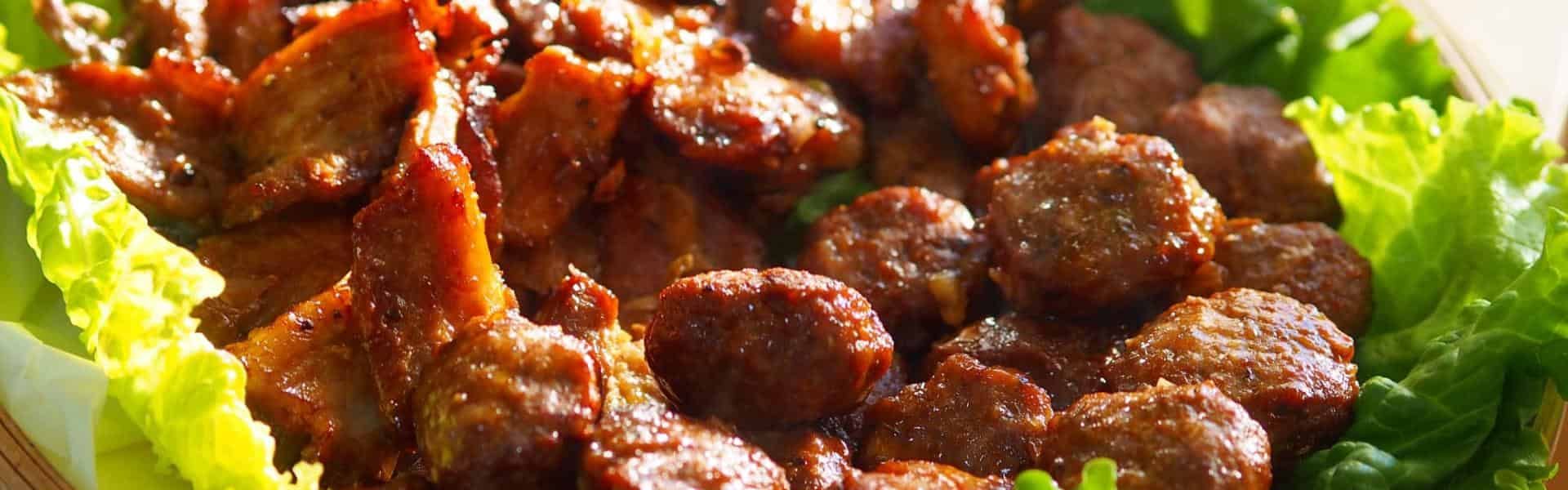 Bun Cha - Vietnamese Grilled Pork Meatballs