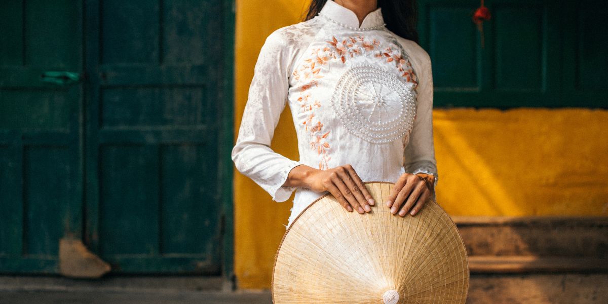 Ao Dai and Cornical Hat